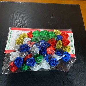 holiday pick ups rose theme craft assortments assorted sizes